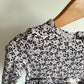 Purple Floral Long Sleeve Tunic / 6-12m