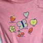 Pink Butterfly + Fruit Bodysuit (With Tags) / 6-12m