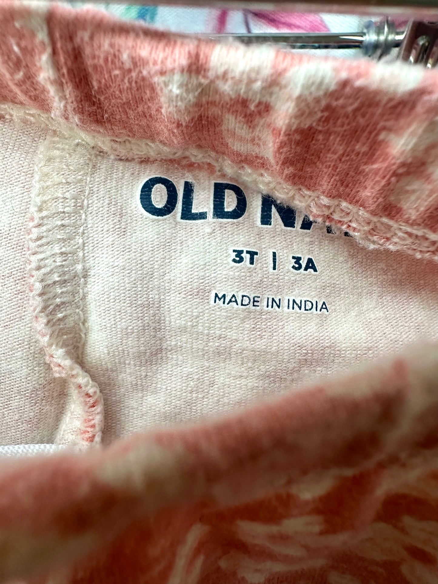 Rouge Floral Biker Shorts / 3T