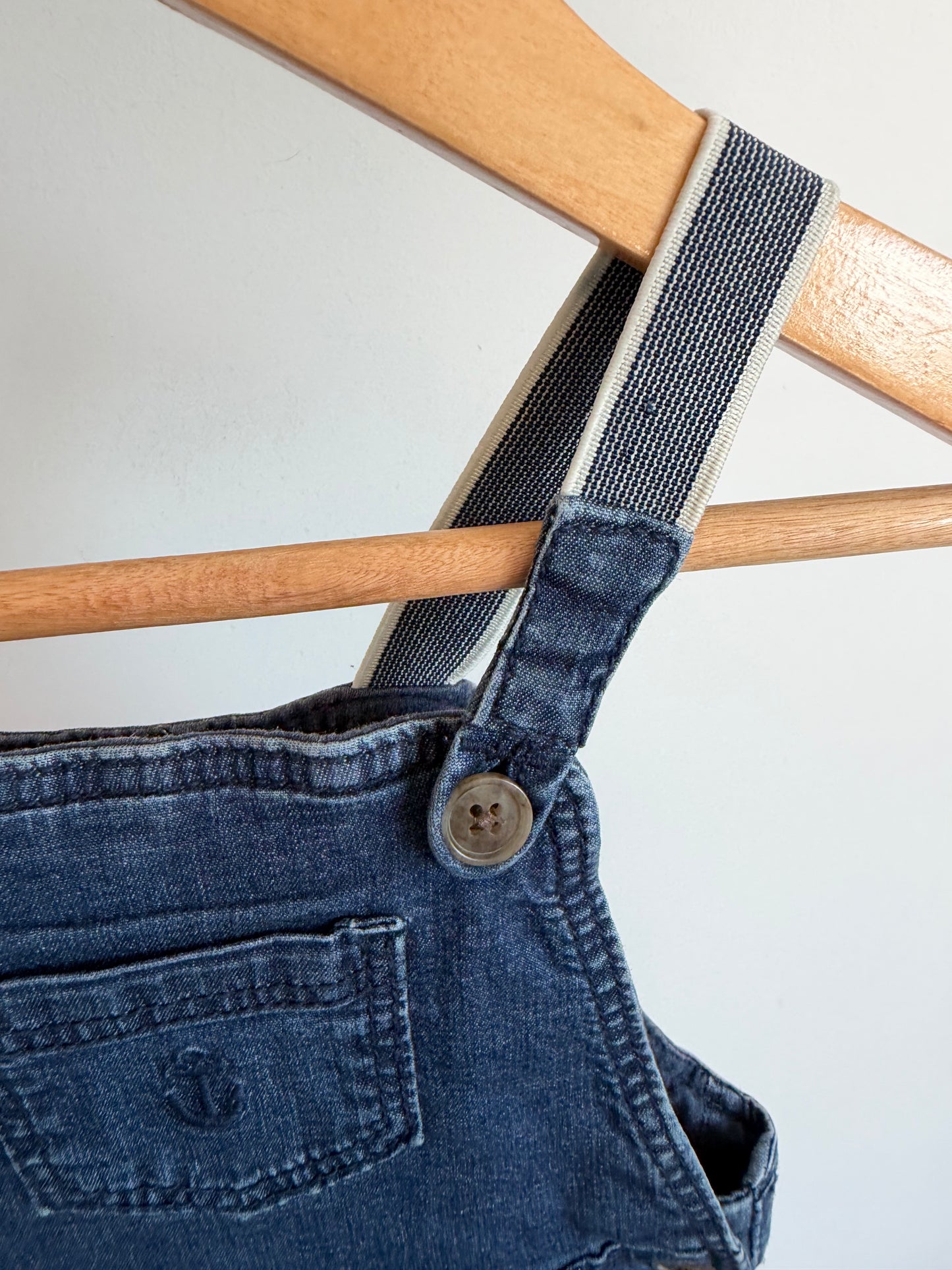 Anchor Denim Like Overalls / 3-6m