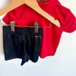 Nike Dri-Fit 2 Piece T-shirt + Shorts Set / 12m