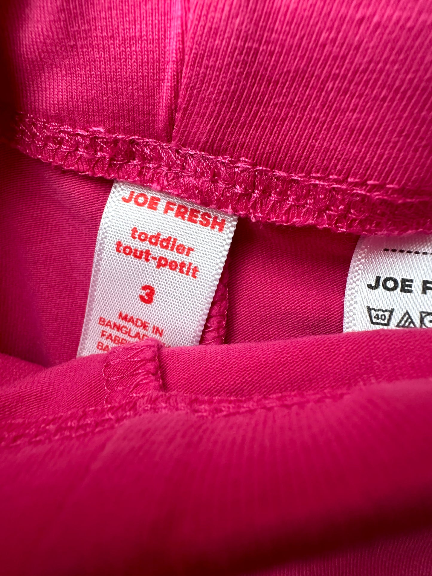 Magenta Biker Shorts / 3T