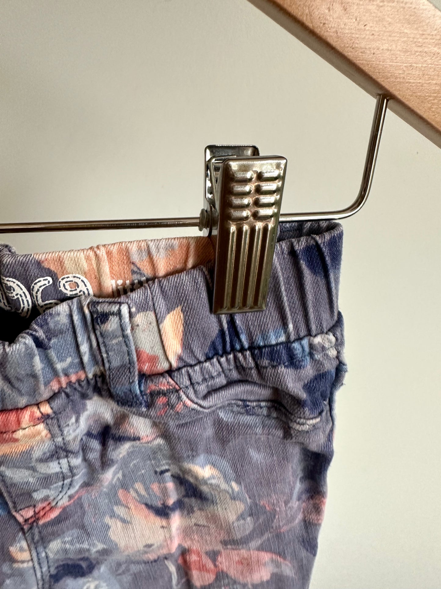 Mauve Nostalgic Floral Pants / 3T