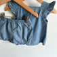Chambray Top + Shorts / 12m