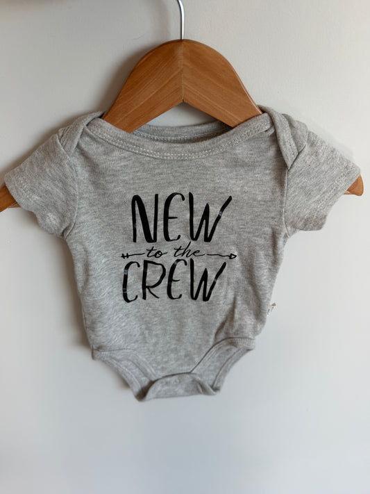 New To The Crew Bodysuit / 3-6m