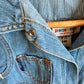 Vintage Denim Dress Made in Canada / 24m