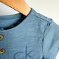 CK Blue Romper (With Tags) / 18m