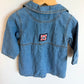 Vintage Denim Dress Made in Canada / 24m