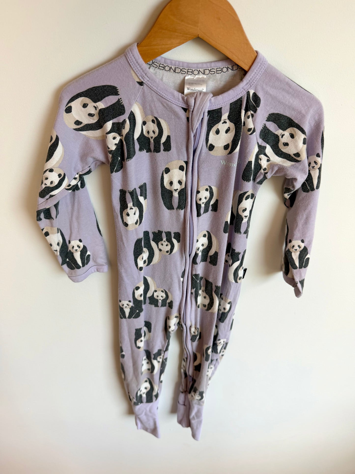 Bonds Purple Panda Sleeper / 18-24m