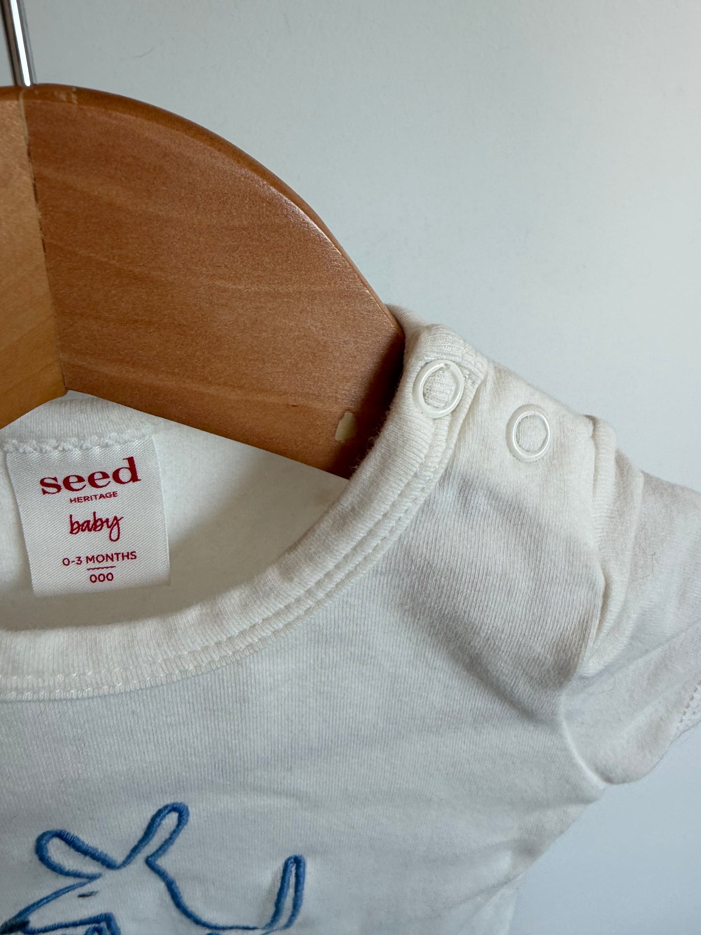 Kangaroo + Baby Bodysuit / 0-3m