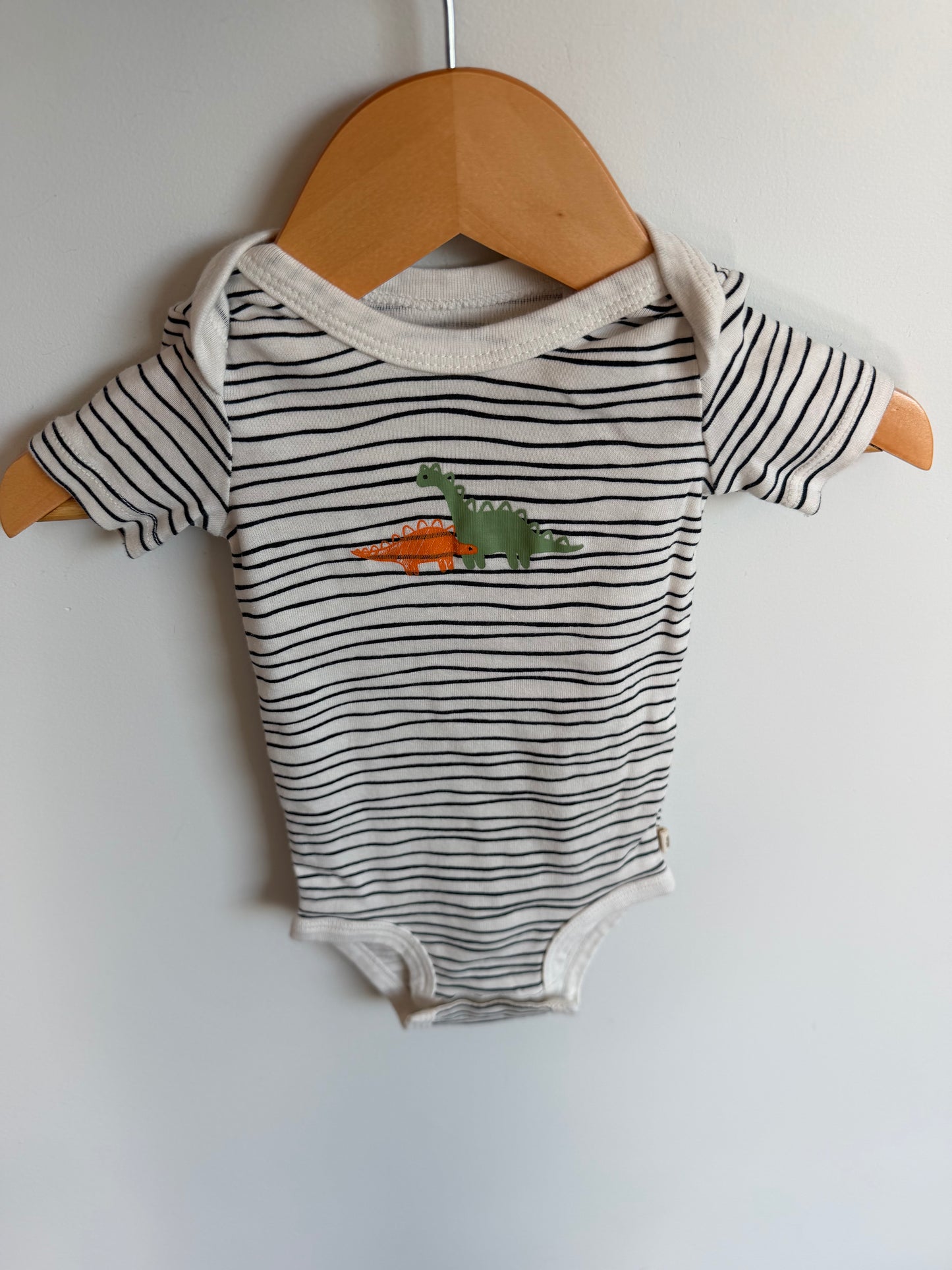Dino Striped Bodysuit / 3m