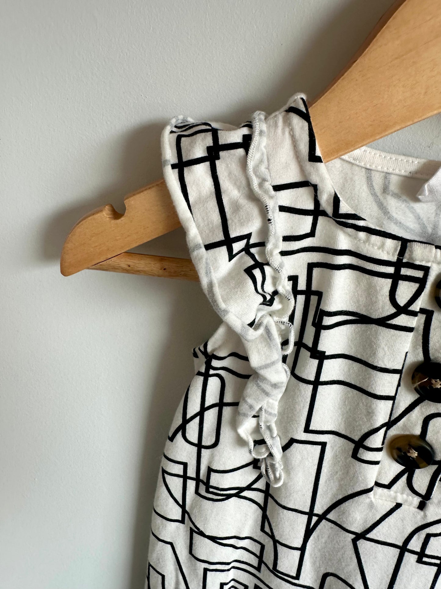 Geometric Print Jumpsuit / 9m