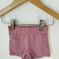 Plum Biker Shorts / 3m