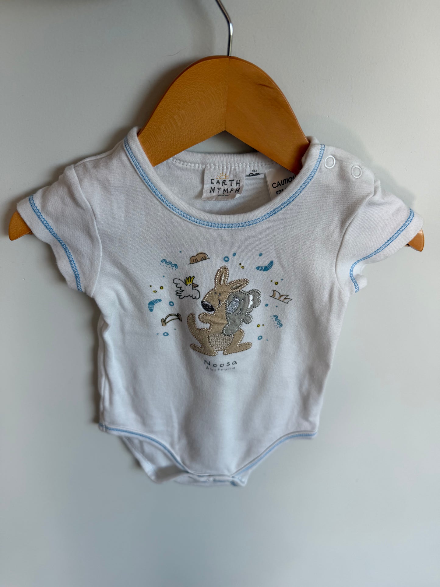 Kangaroo Koala Bodysuit / 3-6m