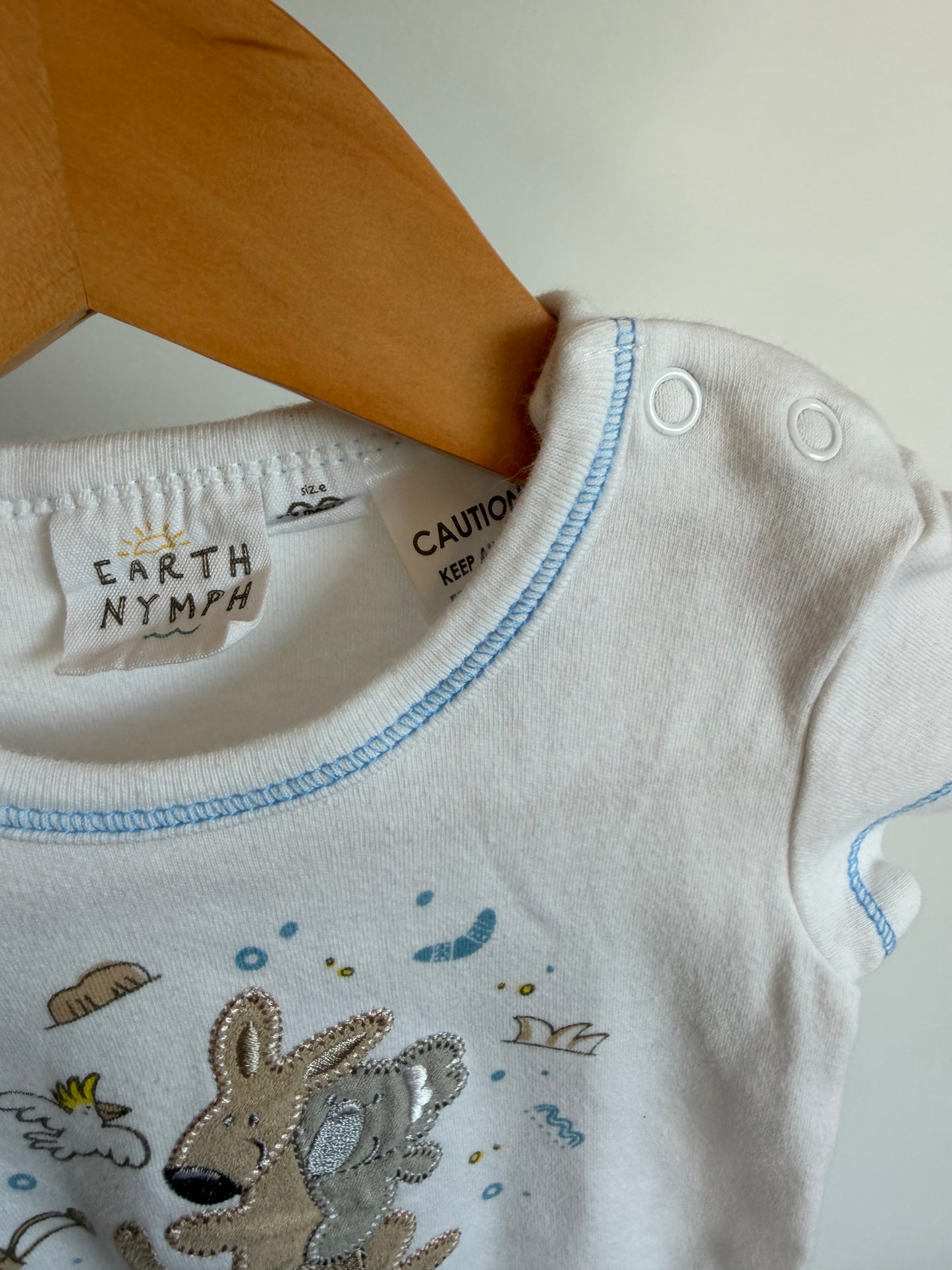 Kangaroo Koala Bodysuit / 3-6m