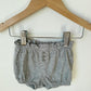 Grey Gap Bubble Shorts / 0-3m