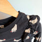 Tea Collection Dark Chicken Dress / 4-5 years