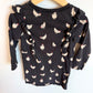 Tea Collection Dark Chicken Dress / 4-5 years