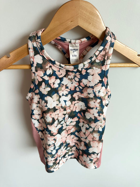 Floral Fitness Top / 4-5T