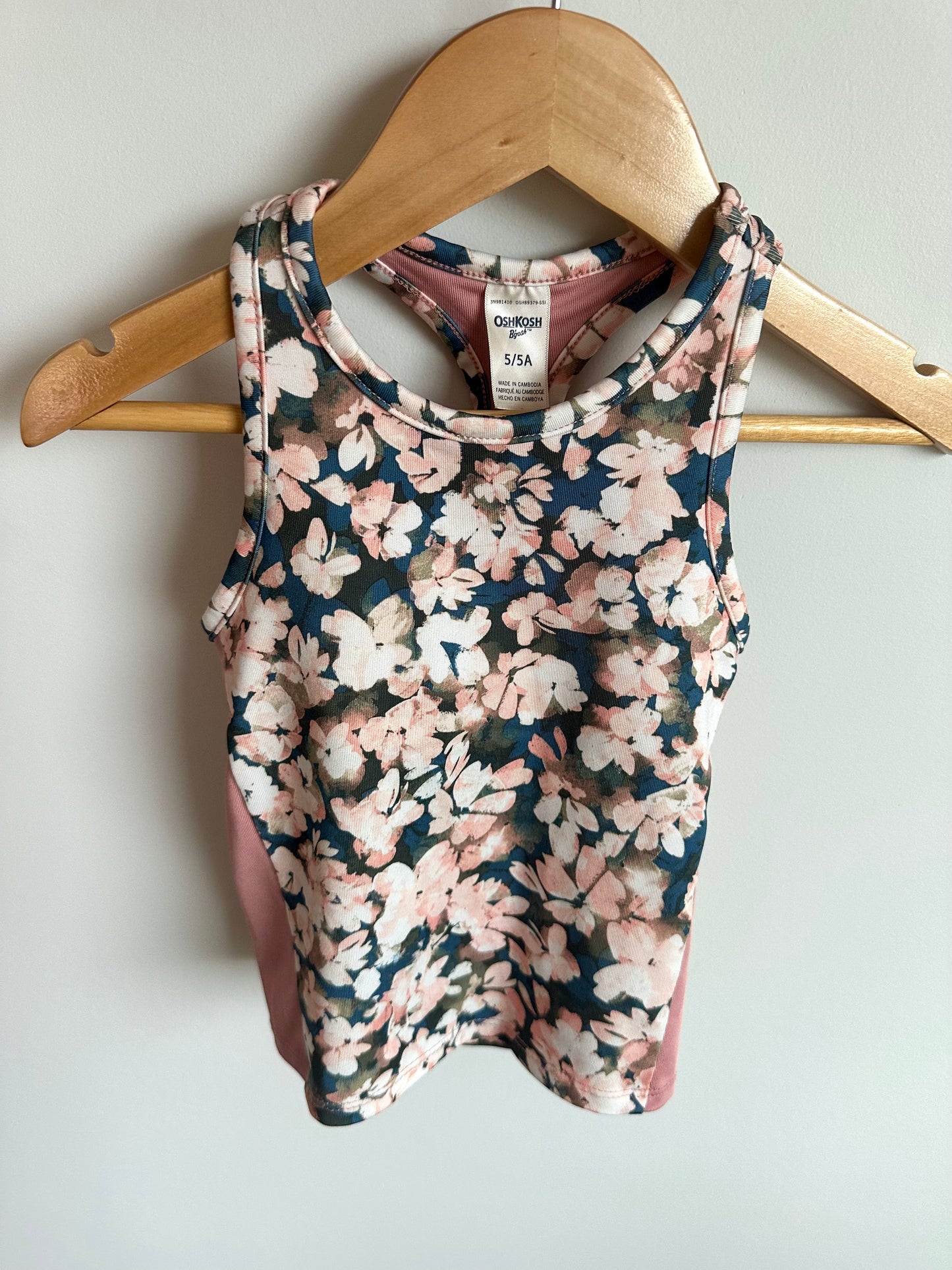 Floral Fitness Top / 4-5T