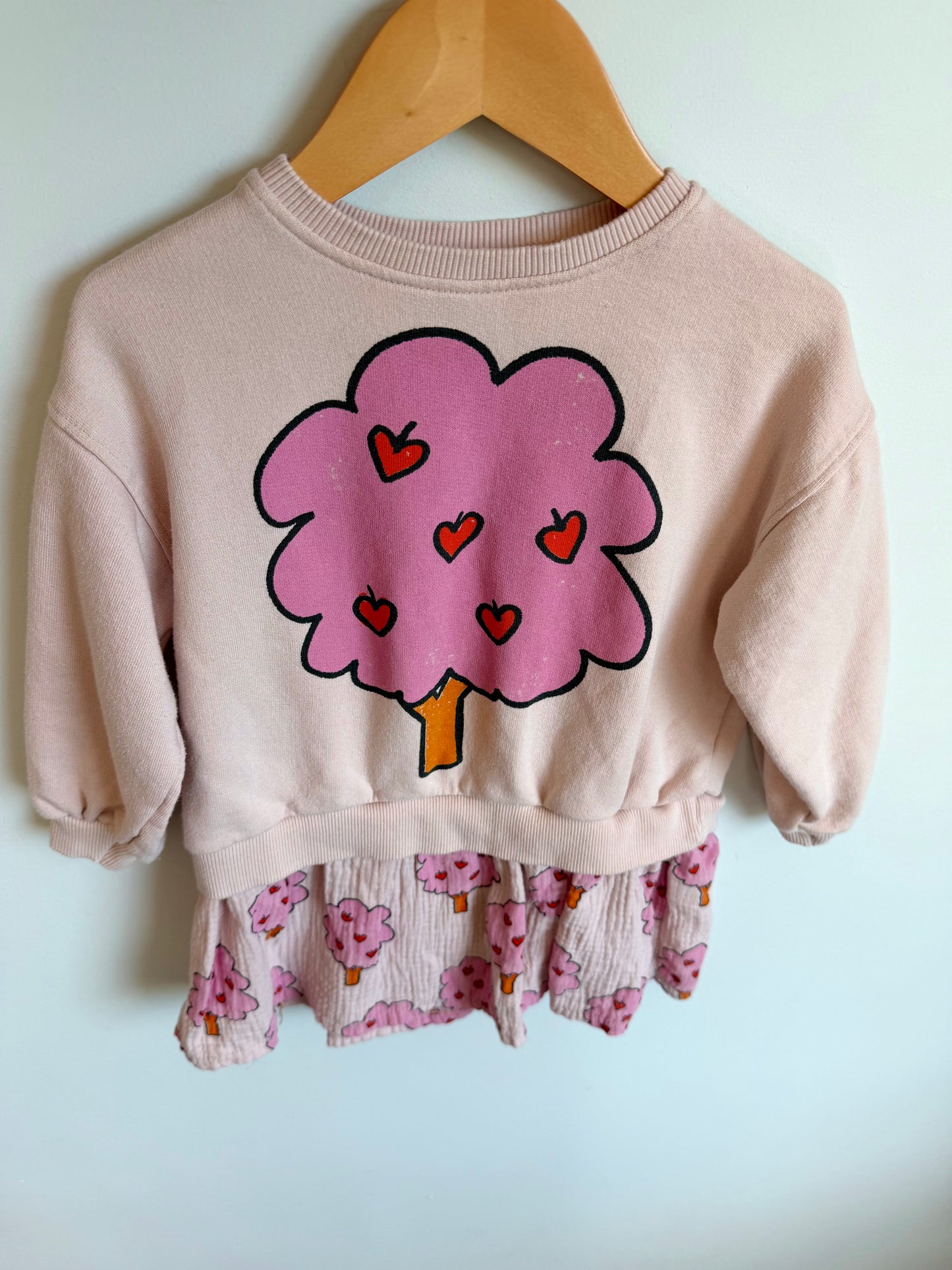 Zara Heart Tree Dress / 4T