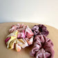 Set of 4 Velvet Scrunchies / 2 years +