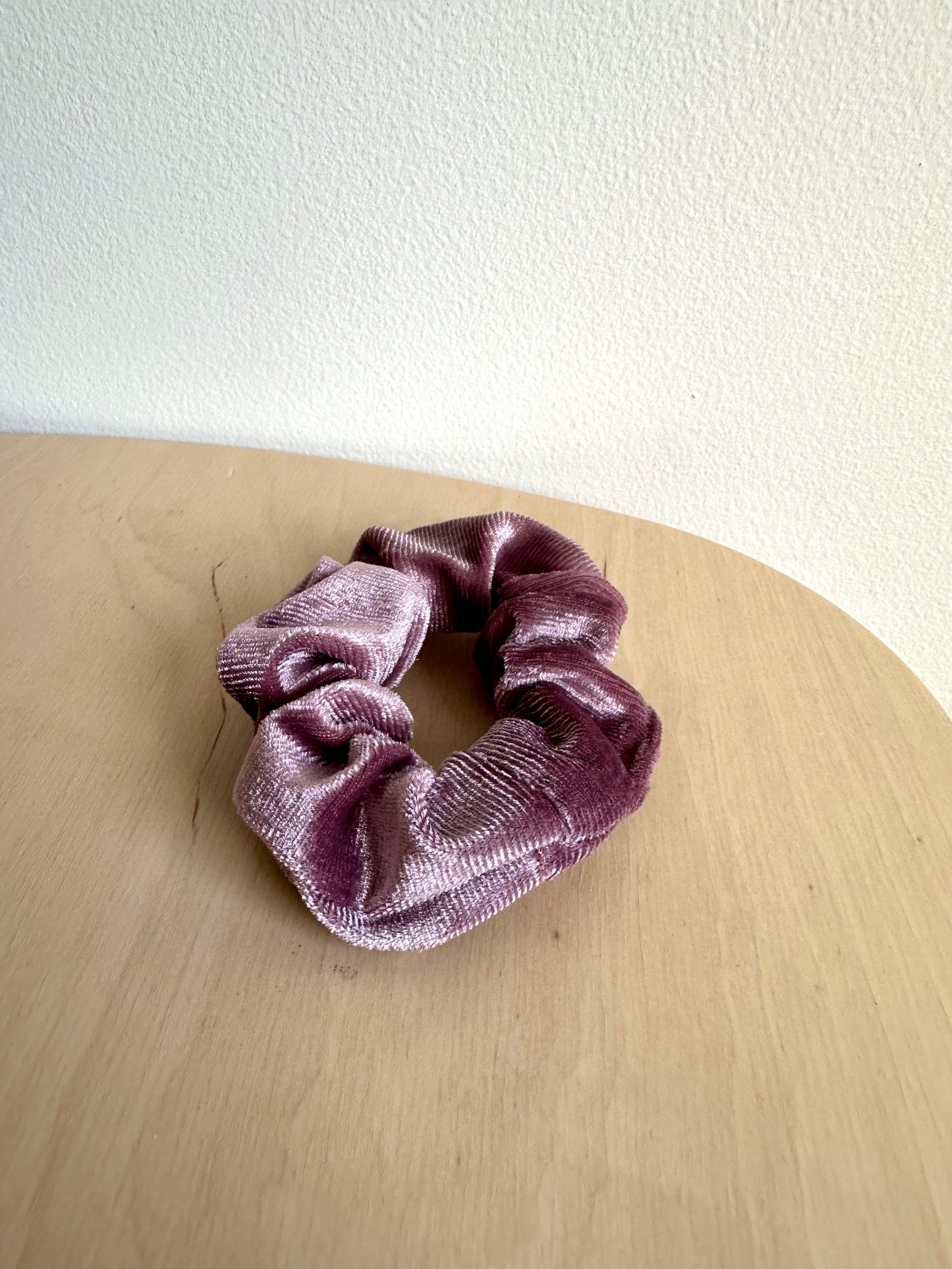 Set of 4 Velvet Scrunchies / 2 years +