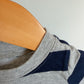 Grey + Blue Striped T-Shirt / 3m