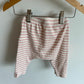 Pink Stripe Ribbed Pants / 3-6m