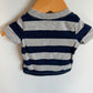 Grey + Blue Striped T-Shirt / 3m