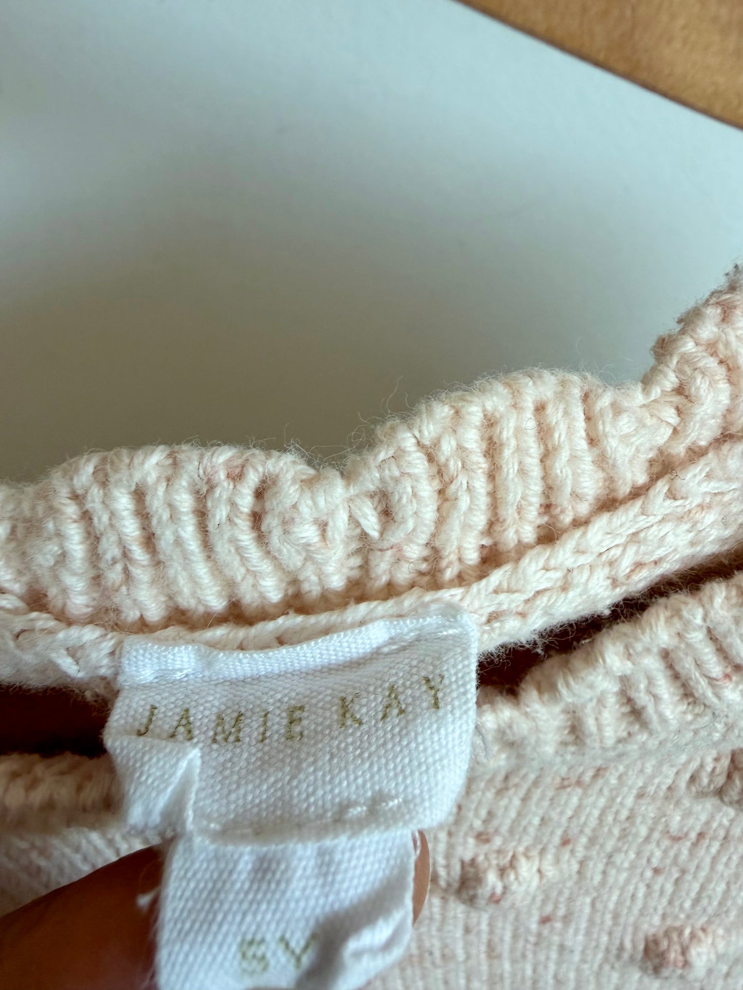 Jamie Kay Dotted Knit Sweater / 4-5T