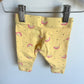 Yellow Rainbow Leggings / 0-3m