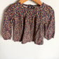 Navy Floral Long Sleeve / 2T