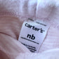 Newborn Pink Striped Pants / 0m