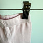Newborn Soft Pink Tapered Pants with Cuff / 0m