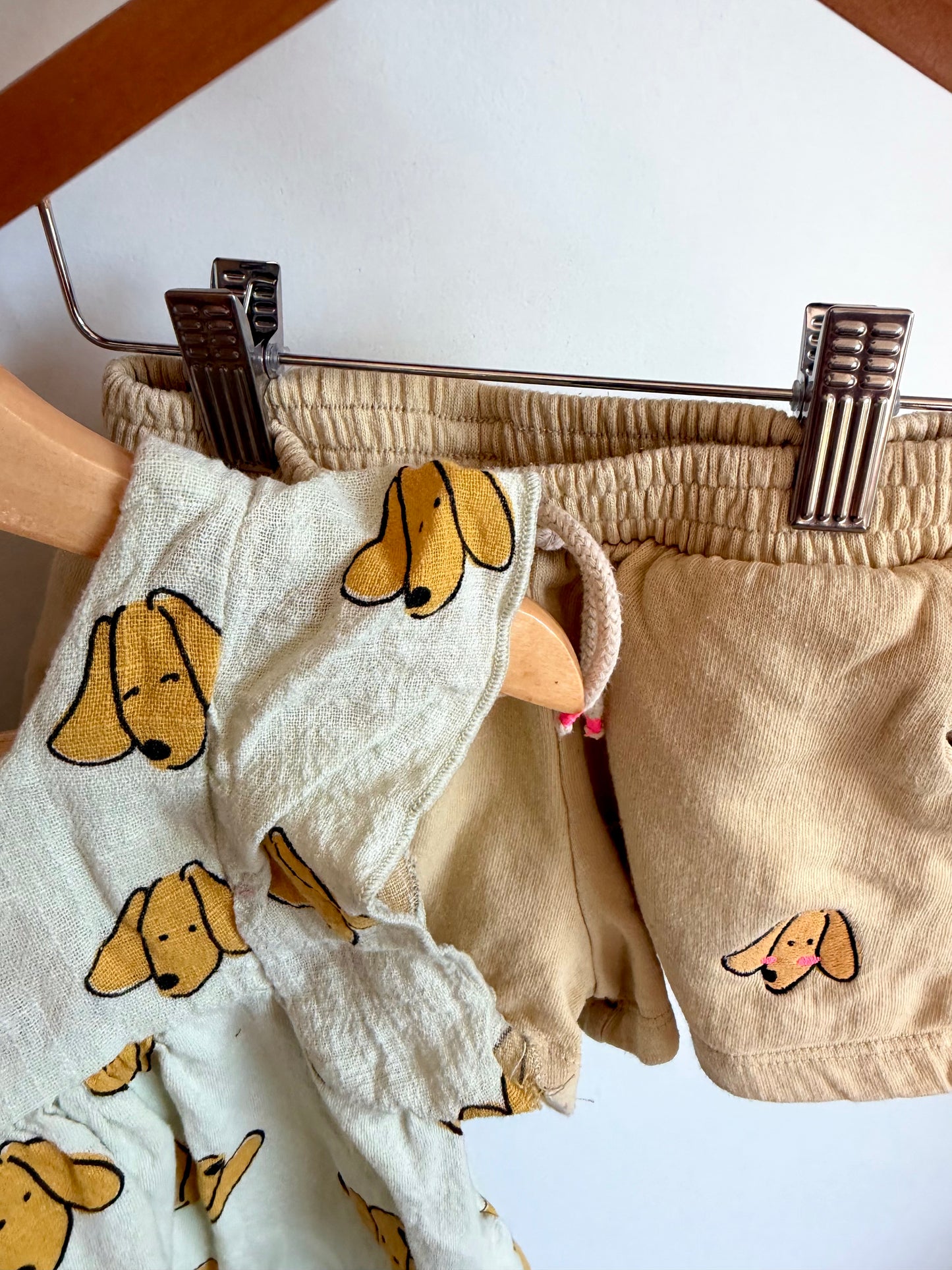 Zara Puppy Ruffle Tank + Shorts Set (PLAY) / 3T