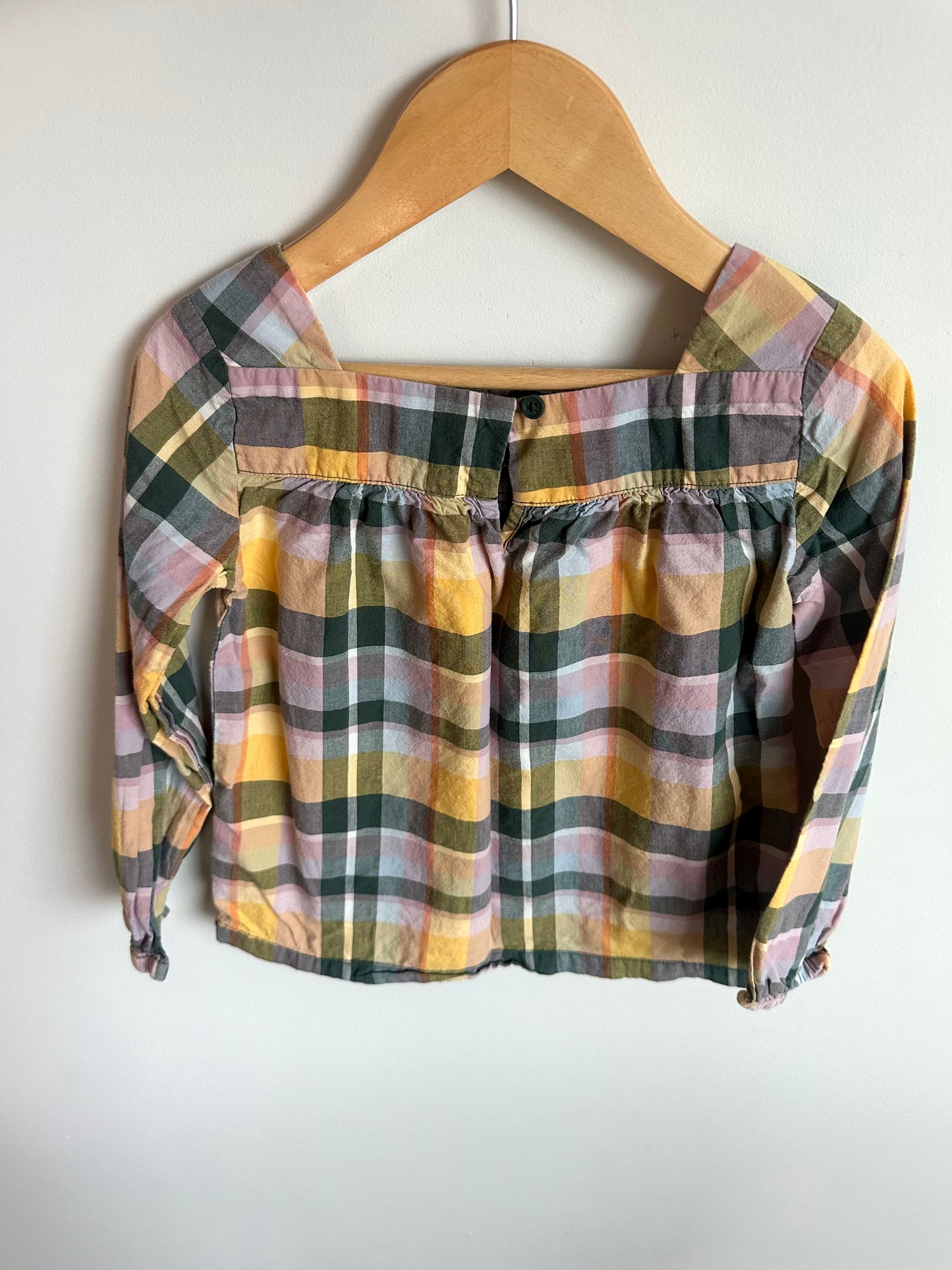 Prairie Plaid Top / 5 years