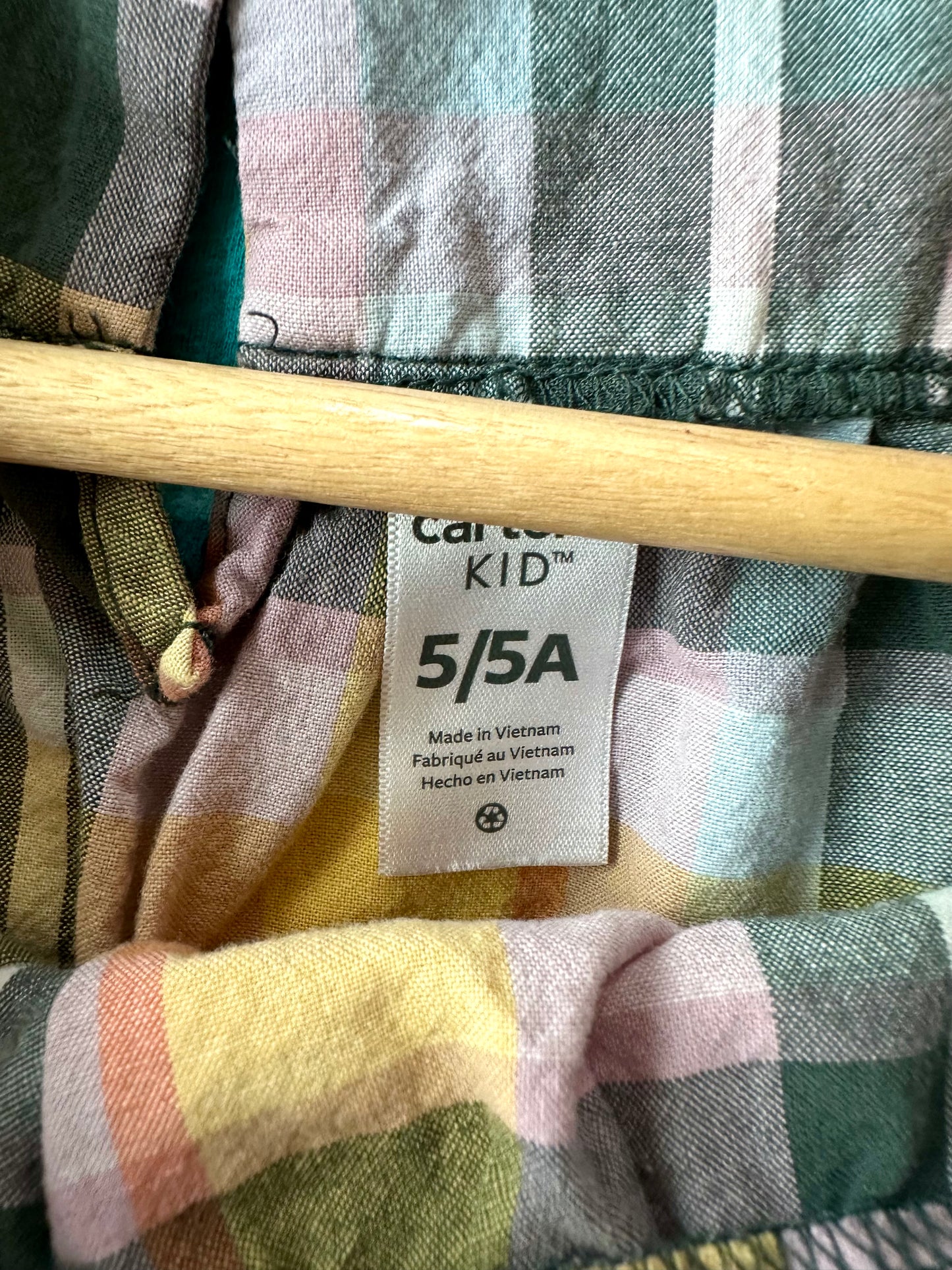 Prairie Plaid Top / 5 years