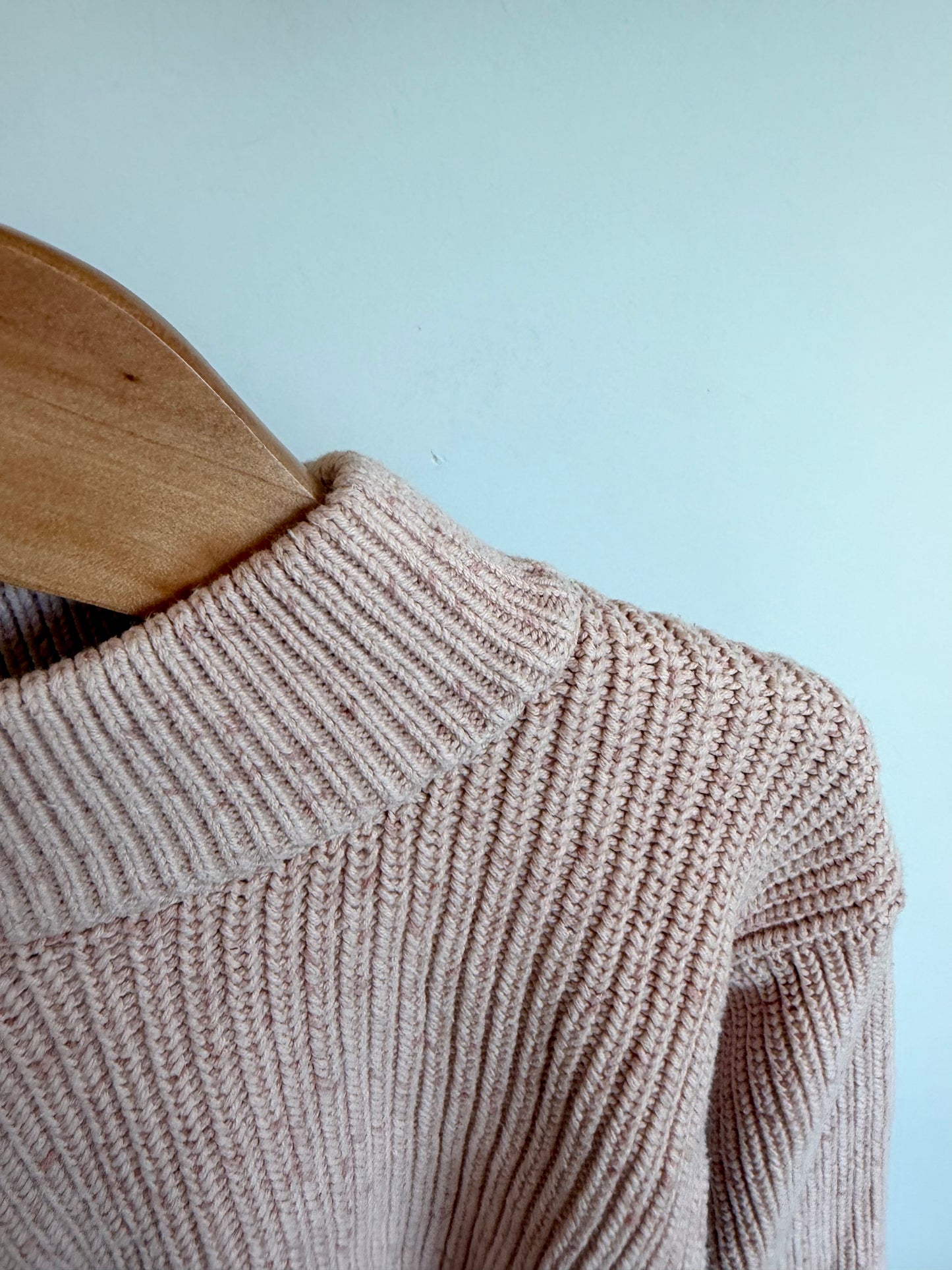 Jamie Kay Blush Thick Knit Sweater / 3T