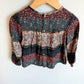 Zara Dark Floral Long Sleeve / 3-4T