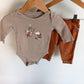 Soccer + Football Bodysuit + Pants Set / 6m