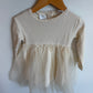 Zara Cream Tulle Dress / 3T
