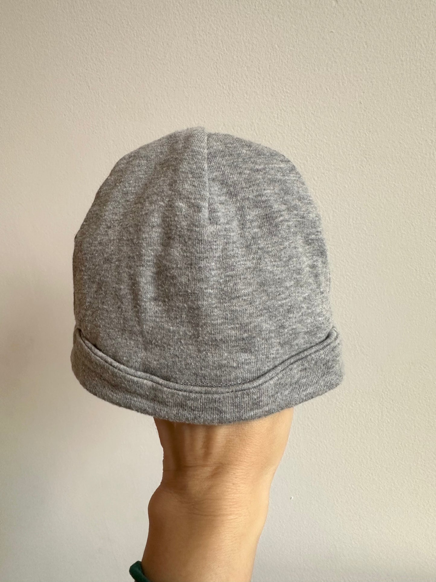 Mini Mioche Grey Beanie / 0-3m