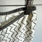 Set of 2 Grey Pattern Swaddles / 0-3m (7-14lbs)
