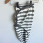 Set of 2 Grey Pattern Swaddles / 0-3m (7-14lbs)