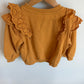 H&M Marigold Ruffle Eyelet Crewneck (PLAY) / 2-3T