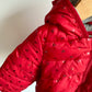 Red Heart Puffy Jacket / 18-24m