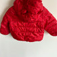 Red Heart Puffy Jacket / 18-24m