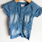 Chambray Romper / 12-18m