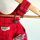 Oshkosh Red Cord Overall Dress / 6m